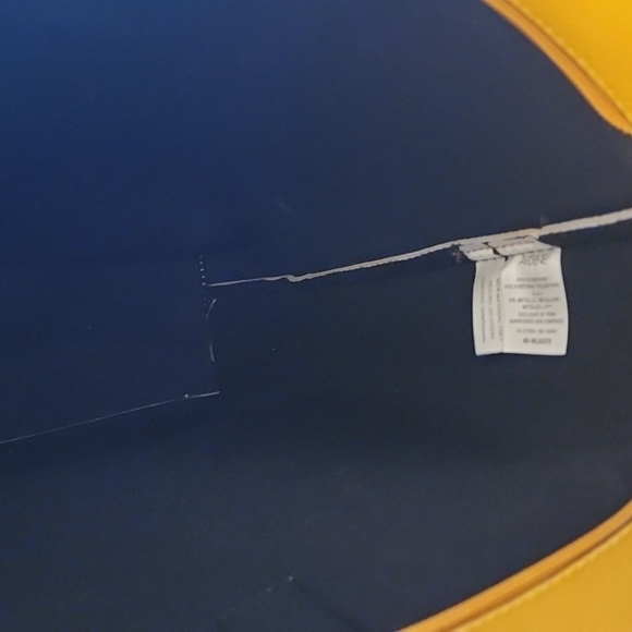 Ardene Large Yellow Tote Bag with Tassle - Picture 6 of 8